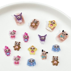Dijes Decorativos de Resina Pintados a Mano con Diseño de Dibujos Animados Marinos, Adornos Pequeños para Uñas, Manualidades - Product Image 5