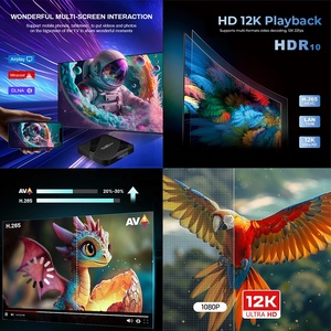 TX80 Pro TVBOX Allwinner H313 1GB 8GB 2.4G + 5G Dual Wifi 4K HD Video hiển thị phương tiện truyền thông Máy nghe nhạc Android 15.0 Set Top TV Box TX80 Pro - Product Image 6