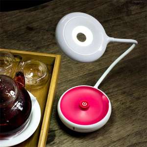 Lámpara de Escritorio LED Eléctrica Creativa, Flexible, con Control Táctil Ajustable, Plegable, Portátil, Luz Nocturna - Product Image 3