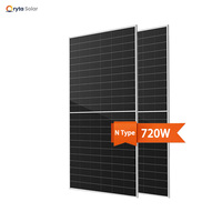 Oryta ORY695-720-66M-T12 N-Type Bifacial pour panneau solaire 695W-720W, efficacité 23,2%, modules demi-cellules 210mm