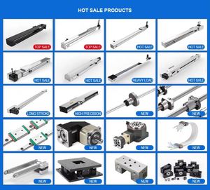 Rail de guidage linéaire NICE avec moteur pas à pas, vis à billes à course longue, glissière en acier inoxydable, haute performance et qualité supérieure - Product Image 6