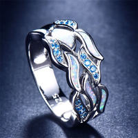 2023 nouvelle mode de luxe incrusté Zircon bague de fiançailles de mariage Ins bague