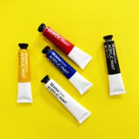 Nouvelle collection de peinture acrylique imperméable 22 ml, 12 couleurs, pour artistes, pour verre, toile et papier