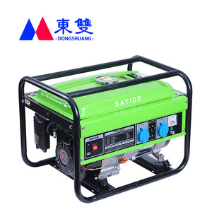 Sayide Gasoline <b>Generator</b> 110/220/380V 50Hz Single Phase Air-Cooled Portable for Home & Outdoor Use - Product Image 4