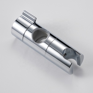 Support de <span class=keywords><strong>Douche</strong></span> <span class=keywords><strong>Universel</strong></span> Réglable pour Barre Coulissante de 18-25mm de Diamètre, en ABS Chromé Rond, Support de <span class=keywords><strong>Douche</strong></span> à 3 Positions, Usage Commercial - Product Image 2