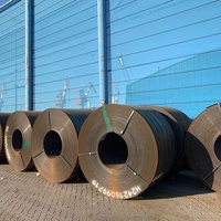 Bobine d'acier au carbone laminé à chaud pour la fabrication de tuyaux, le poinçonnage, la construction, la bande d'acier de construction