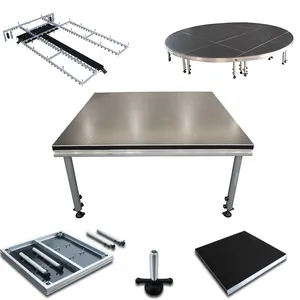 Portable Aluminum Stage Platform Concert Music Major Event Staging Drum Risers Wedding Theater Stage