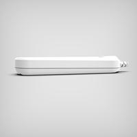 Multiprise universelle 2-4 voies 2M avec 1 prise USB et 2 ports Type-C, câble en cuivre PP pour maison et bureau