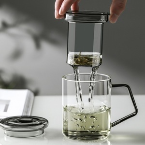 Taza <span class=keywords><strong>de</strong></span> vidrio <span class=keywords><strong>de</strong></span> alta resistencia al calor <span class=keywords><strong>de</strong></span> borosilicato <span class=keywords><strong>de</strong></span> moda personalizada <span class=keywords><strong>con</strong></span> <span class=keywords><strong>filtro</strong></span> <span class=keywords><strong>y</strong></span> <span class=keywords><strong>tapa</strong></span> - Product Image 4