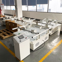 Banc d'essai de vibration simulée pour le transport automobile, machine d'essai de vibration pour l'emballage et le transport des cartons
