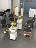 Chaises de salon en cuir synthétique de luxe de haute qualité, chaise de barbier moderne, mobilier commercial pour hôpital, hôtel, atelier, école