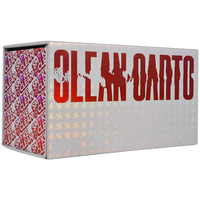 Vente directe d'usine, conception gratuite, boîte-cadeau haut de gamme, équipement inclus, version rouge 2 G CLEAN CARTS Box