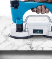 Vibromasseur de sol automatique et réglable, outil de nivellement, vibrateur de carrelage Portable, ventouse, Machine de pose de carreaux