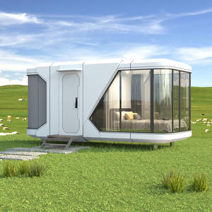 Capsule spatiale Fullking avec cuisine et chambre pour hôtel, maison d'hôtes, maison mobile, <span class=keywords><strong>camping</strong></span>, projets de tourisme culturel - Product Image 3