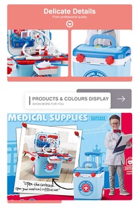 Casa <span class=keywords><strong>de</strong></span> juego equipo jugar al doctor médico <span class=keywords><strong>juguetes</strong></span> con papel jugar - Product Image 5