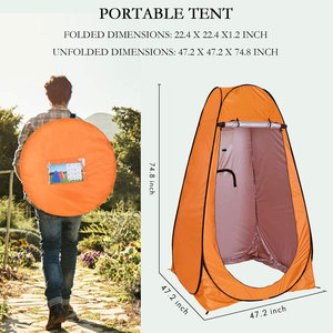 <span class=keywords><strong>Tente</strong></span> de <span class=keywords><strong>douche</strong></span> Pop Up-<span class=keywords><strong>tente</strong></span> de salle de bain Pop Up, toilettes Pop Up d'intimité pour le <span class=keywords><strong>Camping</strong></span> - Product Image 3