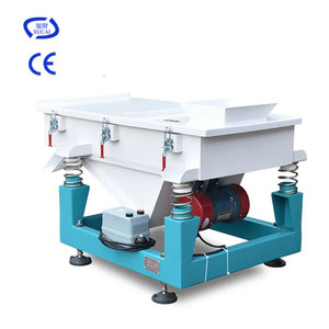 Thép không gỉ tuyến tính màn hình tách gỗ pellet vuông rung shaker/đậu sàng - Product Image 1