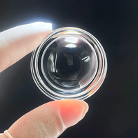 Lentille hémisphérique personnalisée fabriquée en Chine pour le couplage de fibres optiques et l'éclairage LED