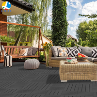 Prix usine modulaire nouveau design résistance aux UV bois plastique Composite platelage bricolage tuile Interlock platelage carrelage
