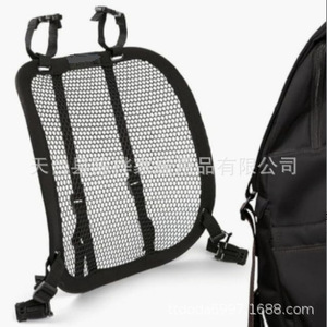 Sac à dos d'extérieur noir respirant 30x43x9cm avec soutien lombaire pour le sport et les voyages - Product Image 4