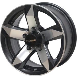 [Pièces de remorque] pneus de remorque de bateau 14 pouces Concave Meilleure vente roues de remorque de bateau de haute qualité 5*114.3 - Product Image 1