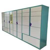 Portes Muti Paiement diversifié casier à bagages intelligent en métal casier à bagages intelligent en libre service