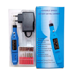 SunelPortネイルドリルマシン（箱入り）US/EU規格ミニ電動ペン型プラグハイパワープラスチックブラシレスモーター充電式 - Product Image 5