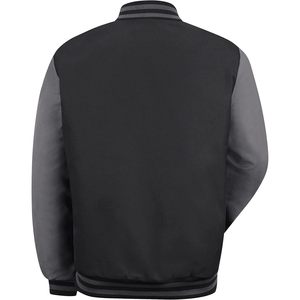 Chaqueta de equipo Duo Tone personalizada para hombre, satén de alta calidad, a prueba de agua, cierre con cremallera, bordado Technics, con capucha, nuevo XS XL 6XL - Product Image 1