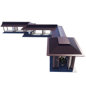Ingeniería municipal, bienes raíces, pérgolas de jardín, pasillos cubiertos, pabellones de paisajismo, cenadores, pasillos exteriores - Product Image 5