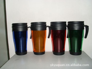 Giấy Chèn Nhựa Thermo Coffee Mug Với Xử Lý Đôi Tường Nhựa Travel Cup Cách Điện Nhựa Travel Mug - Product Image 6