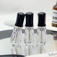 Tube d'emballage cosmétique transparent en ABS avec bouchon à vis pour mini gloss et rouge à lèvres – Contenants vides
