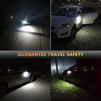 Lampe de rétroviseur latéral de voiture, lumières de voiture, lumières d'ombre de fantôme personnalisées pour Ford focus MK3 Kuga Escape