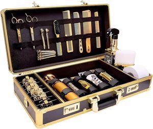 Estuche Profesional para Barbería, Maletín Portátil para Estilistas de Salón, Organizador de Herramientas de Corte de Cabello con Cerradura de Código - Product Image 5