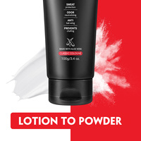 Déodorant Corporel en Crème et Poudre Extra Forte pour Hommes, Contrôle des Odeurs, Sans Aluminium, pour Zones Intimes, Marque Privée