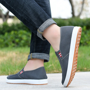Mocassins Légers et Confortables <span class=keywords><strong>Homme</strong></span> en Toile Denim – <span class=keywords><strong>Chaussures</strong></span> <span class=keywords><strong>Bateau</strong></span> Décontractées à Enfiler pour Hommes - Product Image 6