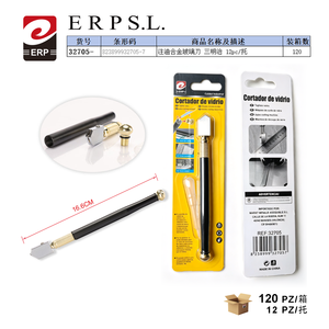 Tagliavetro in lega riempito di olio Erpsl da 16,6 cm di grado industriale per il taglio del vetro - Product Image 1