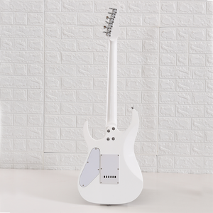 กีตาร์ไฟฟ้า OEM ขนาด 39 นิ้ว พร้อมคอกีตาร์เมเปิลแบบ Double Rocking ตัวบอดี้มะฮอกกานี แอมพลิฟายเออร์ 15 วัตต์ - ยี่ห้อ HUASHENG - Product Image 4