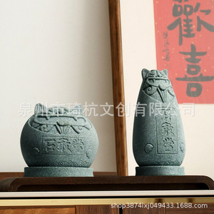 Piedras de Reparación de Esquinas para el Hogar, Guardianas de Taishan, Cuatro Hermanos, Protección en el Camino, Regalo de Inauguración - Product Image 5
