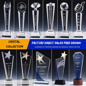 Manufacturer Custom Wholesale Sports Award Metal Trophy Medals Plauqes and Trophies