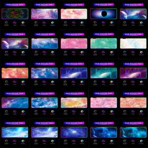 Carte du monde conception d'impression personnalisée créative 30*80Cm clavier Led tapis de souris XXL étendre tapis de souris jeu rvb - Product Image 6