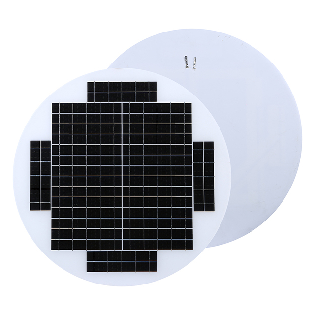 Small Circular Monocrystalline Solar Panels 18v 6v 12v 5w 10w 20w30w 500 mm LED Solar Toys 130mm Light Fountain MadeT Glass