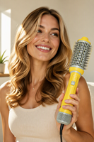 Brosse à air chaud, brosse sèche-cheveux, brosse sèche-cheveux et styler pour sécher, lisser, donner du volume et démêler les cheveux