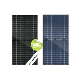 핫 세일 발코니 태양 전지 패널 태양 광 555 와트 560 와트 570 와트 580 와트 모듈 태양 전지 패널 어레이 홈