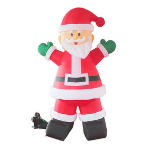 Inflatable Santa Claus Arch Outdoor Christmas Decoration PVC Material For Yard Garden Party Holiday Display - Product Image 4