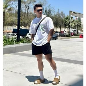 Pantalones cortos de buena calidad para hombres ropa de gimnasio 2025 venta al por mayor 100% algodón transpirable personalización del fabricante de Vietnam OEM ODM - Product Image 4