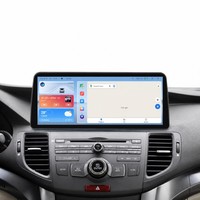 Écran tactile Android 12,3'' 8 cœurs avec GPS, CarPlay et Android Auto pour Honda Spirior 2009-2013, système multimédia