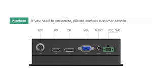 Tkun công nghiệp 6-6.4 inch nhúng cảm ứng điện dung màn hình hiển thị màn hình <span class=keywords><strong>LCD</strong></span> 12-24V HD dp VGA <span class=keywords><strong>USB</strong></span> giao diện 4:3 tỷ lệ khía cạnh - Product Image 4