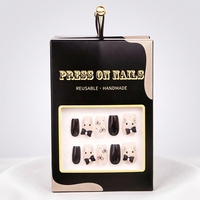 Boîte d'emballage pour faux ongles Press-on