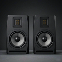 N-AUDIO G8 Moniteur audio actif professionnel 8 pouces pour bandes aiguisées, puissance de sortie 130W, boîtier en contreplaqué pour salle de contrôle