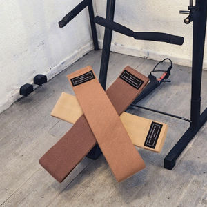 حلقات يوغا واسعة للتدريب الرياضي الفعال في صالة الألعاب الرياضية، أربطة مقاومة للتمارين المنزلية والبيلاتس - Product Image 2